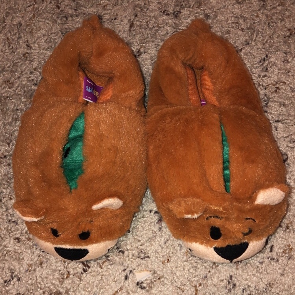 Flipazoo Slippers | Bear/Dinosaur